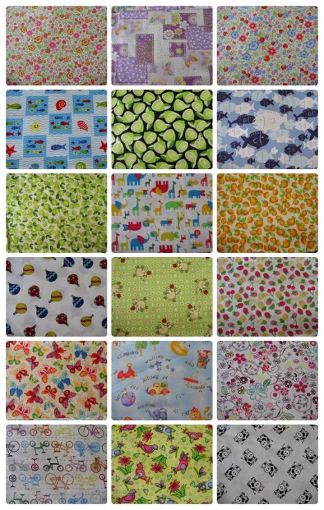 Novas estampas para tecidos de algodão = www.lojababyslings.com.br